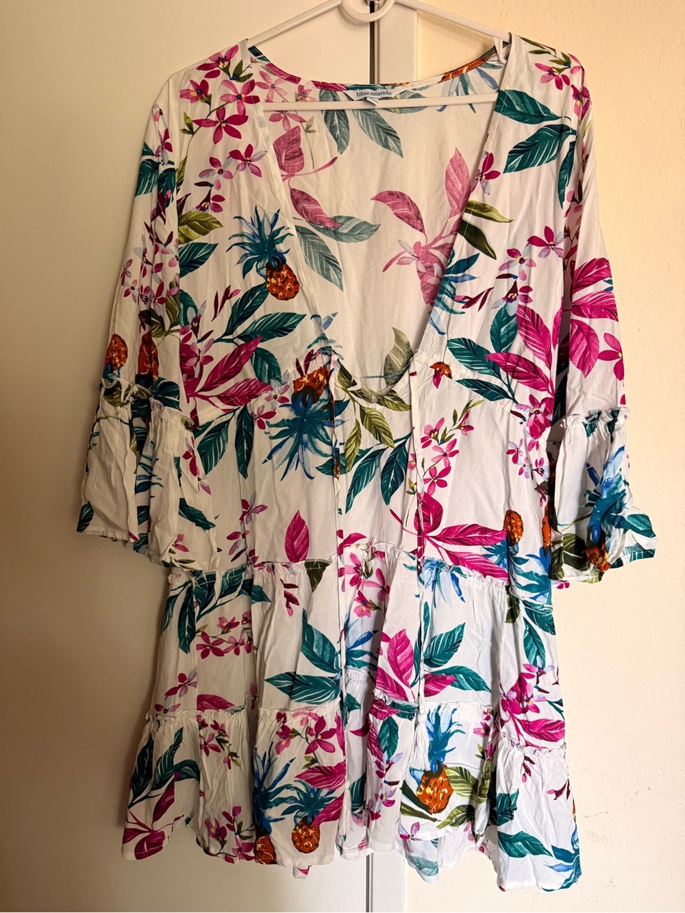BLUE ISLAND- Women’s beach cover-up